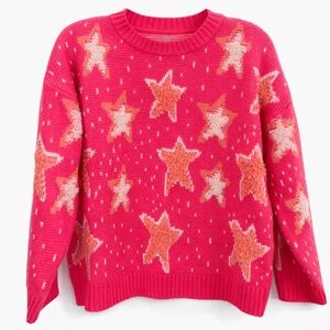 ❄️Sassy Shortcake Pink Star Sweater